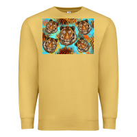 Antique Gold Tiger Premium Sweatshirt - Artiststas