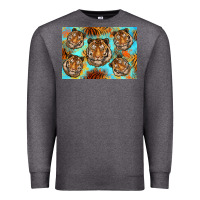 Charcoal Heather Tiger Premium Sweatshirt - Artiststas