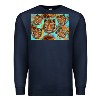 Navy Tiger Premium Sweatshirt - Artiststas