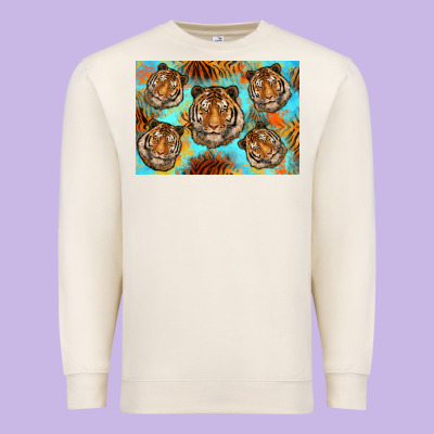 Tiger Premium Sweatshirt Designed By Artiststas