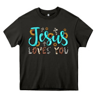 Asphalt jesus loves you Heavy Core Tee - JahusDesignShop