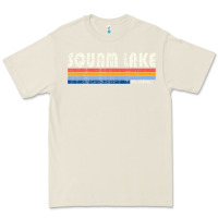 Bone Vintage 70S 80S Style Squam Lake Nh Premium Tee - lanVoArt