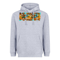 Heather Grey Thanksgiving Turkey Truck Heavyweight Hoodie - Artiststas