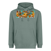 Sage Thanksgiving Turkey Truck Heavyweight Hoodie - Artiststas