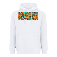 White Thanksgiving Turkey Truck Heavyweight Hoodie - Artiststas