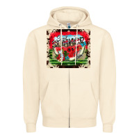 Sandshell summer vibes Zipper Hoodie - CowhideDigitalArt