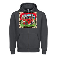 Smoke summer vibes Zipper Hoodie - CowhideDigitalArt