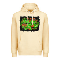 Pina Colada halloween leopard lines background Premium Hoodie - BundleAndBundleShop