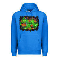 True Royal halloween leopard lines background Premium Hoodie - BundleAndBundleShop