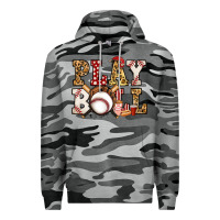 Slate Camo baseball play ball Premium Hoodie - Jasminsmagicworld