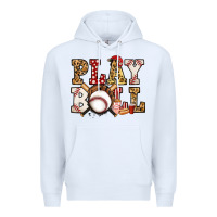 White baseball play ball Premium Hoodie - Jasminsmagicworld