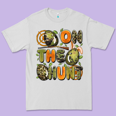 On The Hunt Easter Premium Tee Designed By Artiststas