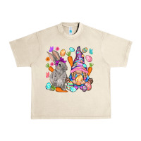 Sandshell Easter gnome and rabbit Easter Day Urban Heavy Tee - HowdyJamesFarm