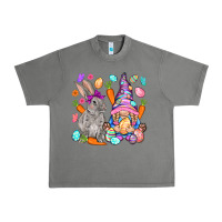 Tornado Easter gnome and rabbit Easter Day Urban Heavy Tee - HowdyJamesFarm