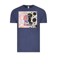Vintage Denim gothic girl and colorful girl best friends with ro Vintage Tee - TumblerDesignByShophia