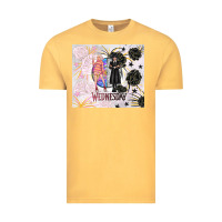 Vintage Mustard gothic girl and colorful girl best friends with ro Vintage Tee - TumblerDesignByShophia
