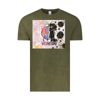 Vintage Olive gothic girl and colorful girl best friends with ro Vintage Tee - TumblerDesignByShophia