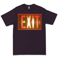 Plum exit sign   hippie Premium Tee - lanVoArt