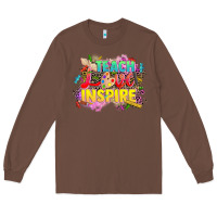 Chestnut teach love inspire Long Sleeve Tee - CowGirlArtShop