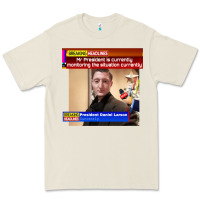 Bone daniel larson monitoring the situation   vintage Premium Tee - lanVoArt