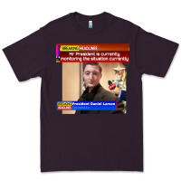 Plum daniel larson monitoring the situation   vintage Premium Tee - lanVoArt