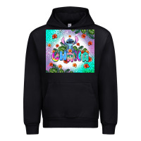Black ohana stitch Urban Hoodie - AdoDesignShop