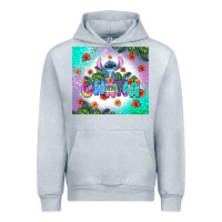Heather Grey ohana stitch Urban Hoodie - AdoDesignShop
