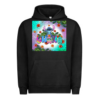 Pigment Black ohana stitch Urban Hoodie - AdoDesignShop