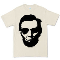 Bone cool abe lincoln with aviator sunglasses black Premium Tee - lanVoArt