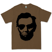 Cacao cool abe lincoln with aviator sunglasses black Premium Tee - lanVoArt