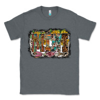 Charcoal Heather mini western Classic Tee - RacoonDesign