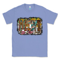Colony Blue mini western Classic Tee - RacoonDesign