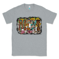 Heather Grey mini western Classic Tee - RacoonDesign
