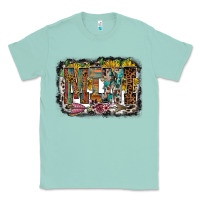 Seafoam mini western Classic Tee - RacoonDesign