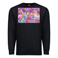 Black unicorn Premium Sweatshirt - Artiststas