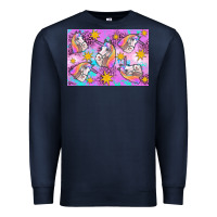 Navy unicorn Premium Sweatshirt - Artiststas