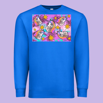 Unicorn Premium Sweatshirt Designed By Artiststas