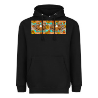 Black Thick Thighs Pumpkin Pies Heavyweight Hoodie - Artiststas