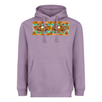 Lavender Thick Thighs Pumpkin Pies Heavyweight Hoodie - Artiststas