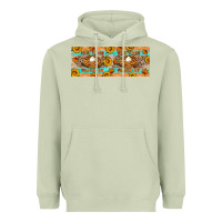 Matcha Thick Thighs Pumpkin Pies Heavyweight Hoodie - Artiststas