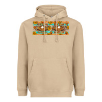 Mushroom Thick Thighs Pumpkin Pies Heavyweight Hoodie - Artiststas