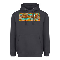 Smoke Thick Thighs Pumpkin Pies Heavyweight Hoodie - Artiststas
