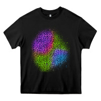 Black halloween leopard patch 2 Heavy Core Tee - BundleAndBundleShop
