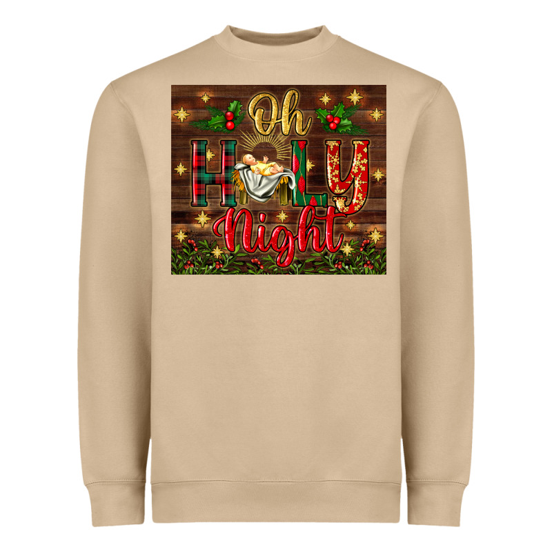 Oh Holy Night Heavyweight Sweatshirt by BundleAndBundleShop | Teevron