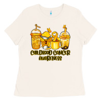 Bone childhood cancer awareness coffee Ladies Tee - Jasminsmagicworld