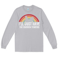Moon Dust I'll Just Have The Chicken Tenders Long Sleeve Tee - lanVoArt