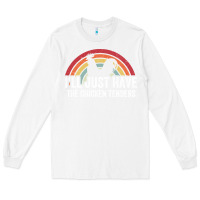 White I'll Just Have The Chicken Tenders Long Sleeve Tee - lanVoArt