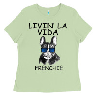 Matcha Livin' la vida Frenchie Ladies Tee - Bettercallsaul