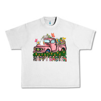 Lunar Rock Happy Easter Day truck Urban Heavy Tee - HowdyJamesFarm