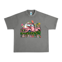 Tornado Happy Easter Day truck Urban Heavy Tee - HowdyJamesFarm